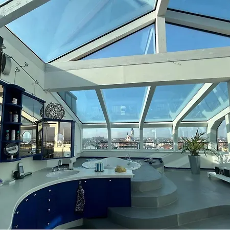 Terassenwohnung Naehe Salzburg, Ausblick Апартаменты