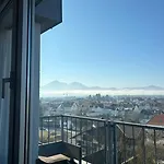 Terassenwohnung Naehe Salzburg, Ausblick
