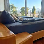 Terassenwohnung Naehe Salzburg, Ausblick *