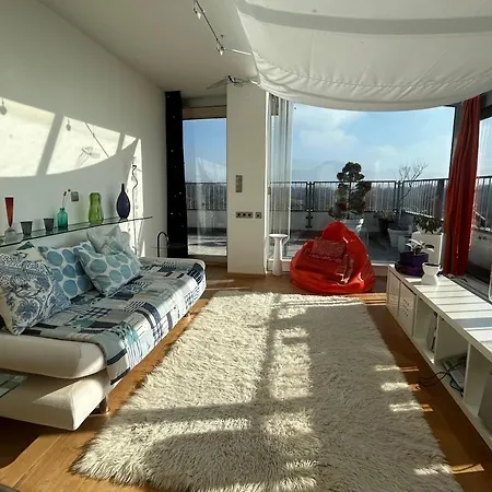 Terassenwohnung Naehe Salzburg, Ausblick Lejlighed Freilassing