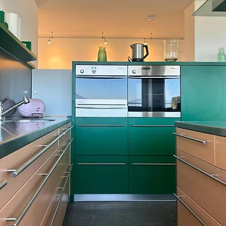 Terassenwohnung Naehe Salzburg, Ausblick Lejlighed