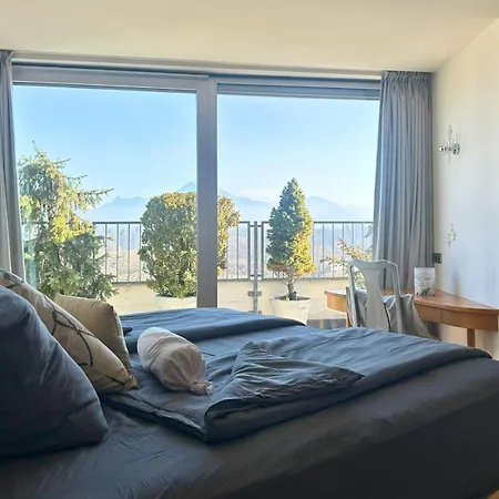 Terassenwohnung Naehe Salzburg, Ausblick *