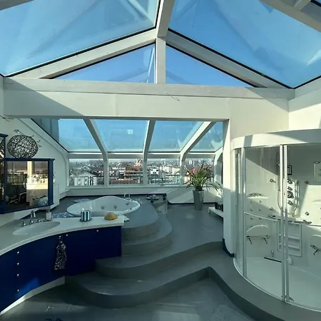 Terassenwohnung Naehe Salzburg, Ausblick
